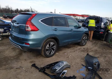 2016 Honda Cr-V Touring из США, поврежденный, VIN 5J6RM4H90GL065035